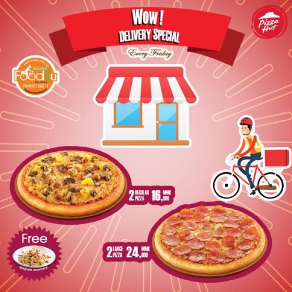 ေသာျကာေန႔ေရာက္တုိင္း Pizza Hut ခ်စ္သူေတြအတြက္လုပ္ေပးေနက်ျဖစ္တဲ့ promotion ေလး