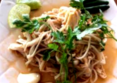 ချဉ်ငံစပ်အရသာလေးနဲ့ အပ်မှိုအစပ်သုပ်