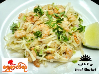 စားစရာမ်ိဳးစံုရၿပီး ကေလးကစားကြင္း ပါတဲ့ဆိုင္ေလး Dagon Food Market
