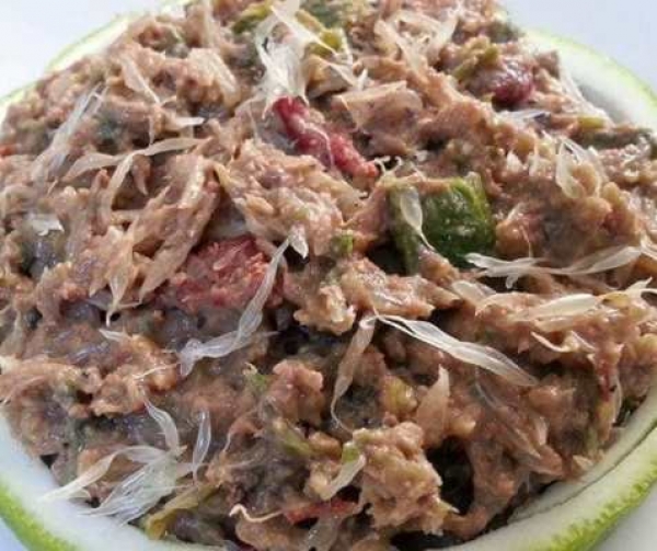 ထား၀ယ္ေဒသအစားအစာျဖစ္တဲ့ ေရွာက္သီးငါးပိသုပ္