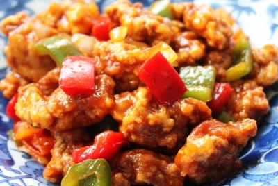 Chinese style ၀က္သား ခ်ဳိစပ္ေၾကာ္