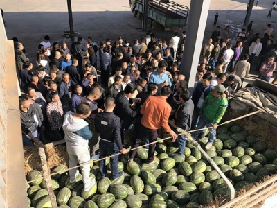 မြန်မာ့ဖရဲသီးများ တရုတ်နိုင်ငံတွင် (၅) လပိုင်းကုန်ထိ ဈေးဆက်လက်ကောင်းနိုင်