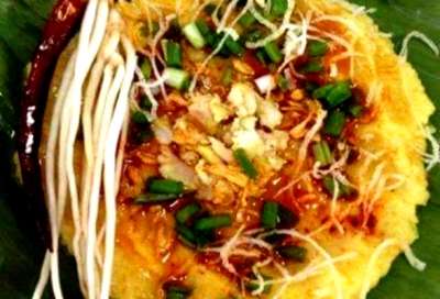 ရွမ္းေဒသအစားအစာ ငါးထမင္းနယ္