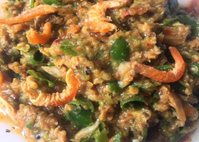 ထမင္းၿမိန္ေစမယ့္ ခ်ဥ္ငံစပ္ ထားဝယ္ငါးပိေထာင္း