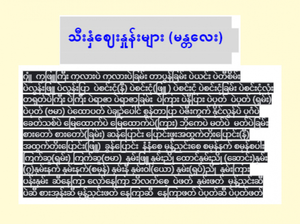 ပဲအမျိုးမျိုး ဈေးနှုန်းများ အပါအဝင် ဇူလိုင်လ(၂၃)ရက် သီးနှံဈေးနှုန်းများ (မန္တလေး)