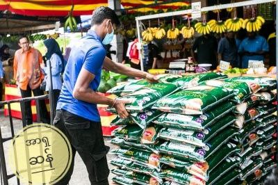 ဈေးကွက်ထဲ ဆန်ဖြူ လုံလောက်သဖြင့် အစိုးရအရန်ဆန် ထည့်သွင်းပေးရန် မလိုအပ်ဟု Bernas ပြောကြား