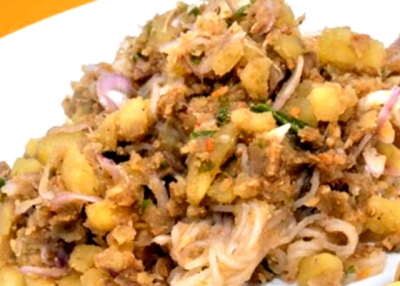 ခံတြင္းၿမိန္ေစမယ့္ ရွဴးရွဲအရသာ ရခိုင္အာလူးသုပ္
