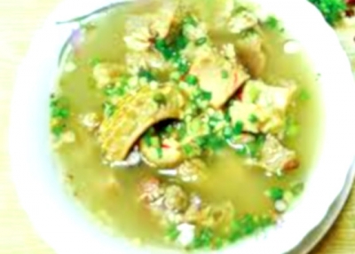ချဉ်စပ်အရသာ ဆိတ်အူကြမ်းစွပ်ပြုတ်